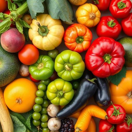 Screenshot of a WellnessWise article showing descriptive alt text for an image of fruits and vegetables.