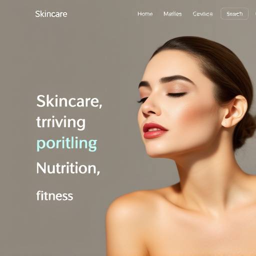 Screenshot of WellnessWise navigation menu showing categories like Skincare, Nutrition, and Fitness.
